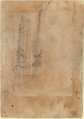 A Sheet of Studies with Architectural Motifs and Two Sketches for a Visitation (recto); Sketch for a Funerary Monument (verso), Giovanni Battista Foggini (Italian, Florence 1652–1725 Florence), Pen and brown ink, over black chalk (recto); black chalk (verso)